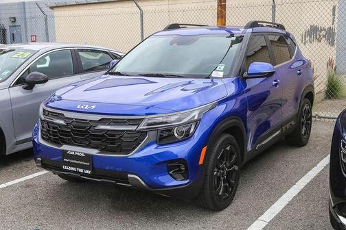 Neptune Blue 2024 Kia Seltos X-Line