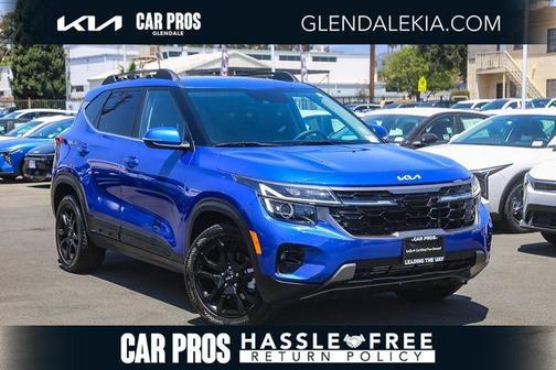 Neptune Blue 2024 Kia Seltos X-Line