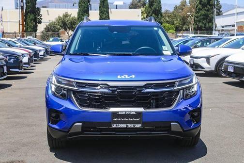 Neptune Blue 2024 Kia Seltos X-Line