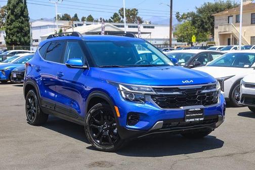 Neptune Blue 2024 Kia Seltos X-Line
