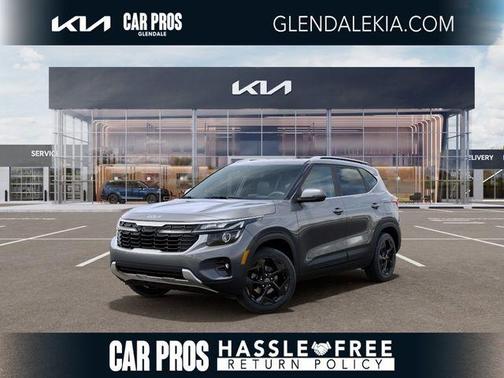 Steel Gray 2026 Kia Seltos EX