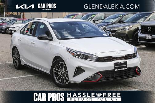 Snow White Pearl 2023 Kia Forte GT-Line