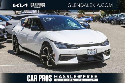 Snow White Pearl 2024 Kia EV6 GT-Line