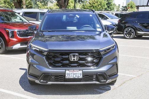 Gray 2025 Honda CR-V Hybrid Sport-L