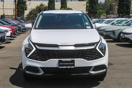 White Pearl 2024 Kia Sportage EX