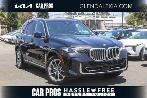 Black Sapphire Metallic 2024 BMW X5 xDrive40i