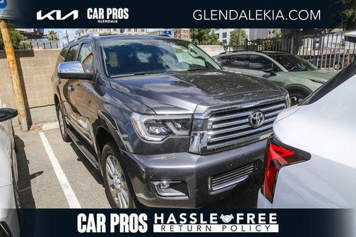 Magnetic Gray Metallic 2021 Toyota Sequoia Platinum