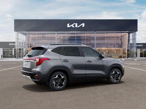 Steel Gray 2026 Kia Seltos EX