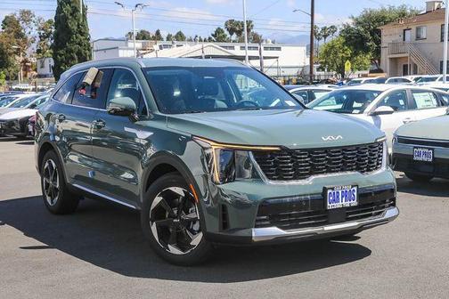 Green 2026 Kia Sorento Hybrid EX