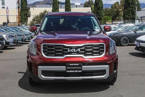 Red 2024 Kia Telluride S