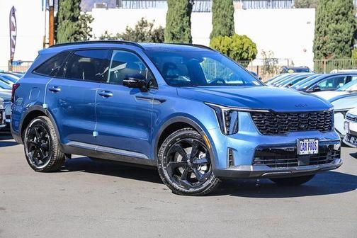 Mineral Blue 2026 Kia Sorento Plug-In Hybrid X-LINE SX PRESTIGE