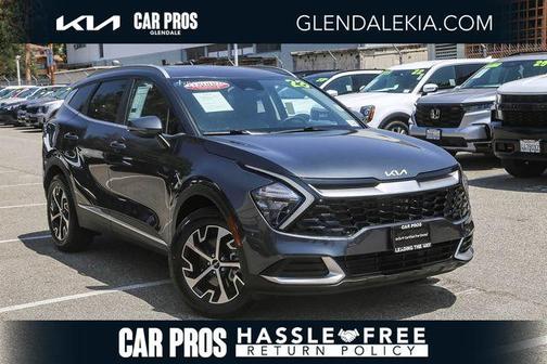 Gravity Gray 2023 Kia Sportage Hybrid EX