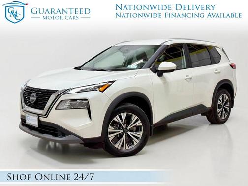 White 2023 Nissan Rogue SV