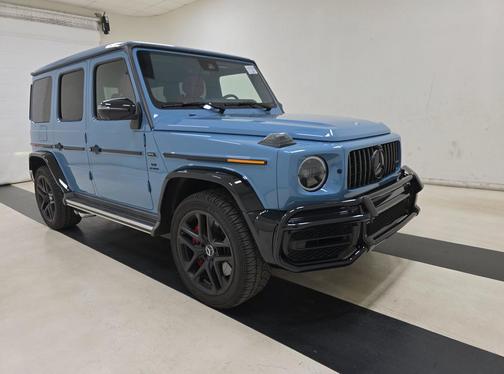 Blue 2023 Mercedes-Benz AMG G 63 4MATIC