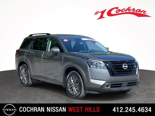 Gun Metallic 2024 Nissan Pathfinder SV 4WD