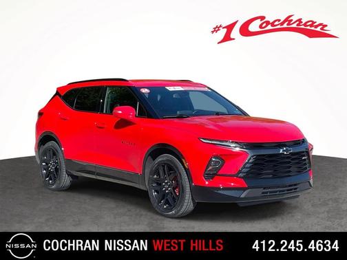 Red Hot 2024 Chevrolet Blazer RS
