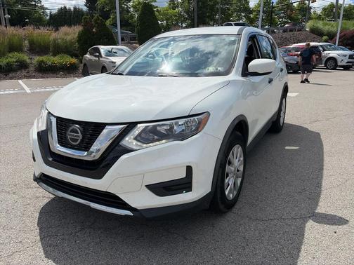 Glacier White 2018 Nissan Rogue S