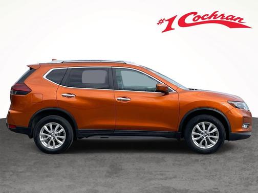 Monarch Orange 2018 Nissan Rogue SV