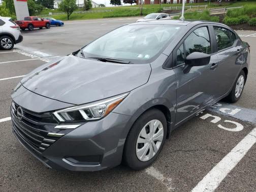 Gun Metallic 2024 Nissan Versa 1.6 S