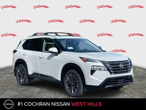 Everest White Pearl Tricoat 2026 Nissan Rogue Platinum
