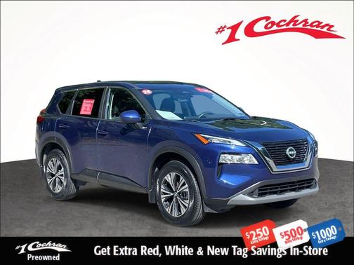 Caspian Blue Metallic 2023 Nissan Rogue SV