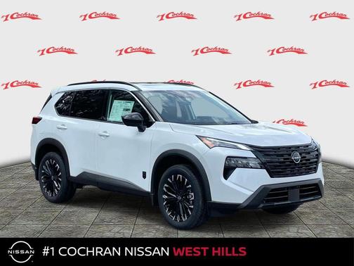 Everest White Pearl Tricoat 2026 Nissan Rogue Dark Armor