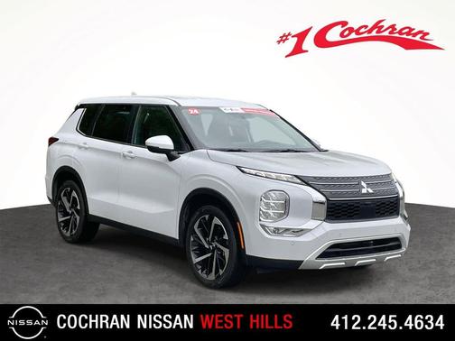 White Diamond 2024 Mitsubishi Outlander SE 2.5 2WD