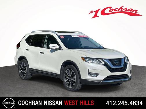 Pearl White Tricoat 2019 Nissan Rogue SL