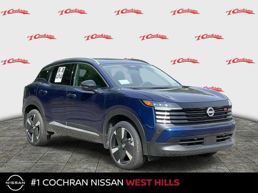 Deep Blue Pearl 2026 Nissan Kicks SR