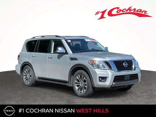 Brilliant Silver Metallic 2019 Nissan Armada SL
