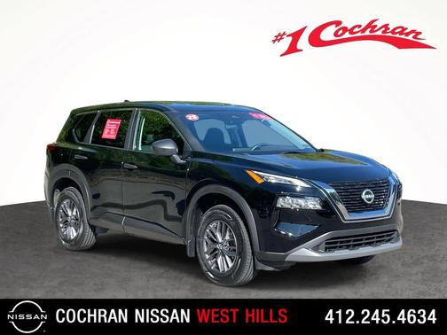 Super Black 2023 Nissan Rogue S