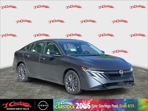 Gun Metallic 2026 Nissan Sentra SL