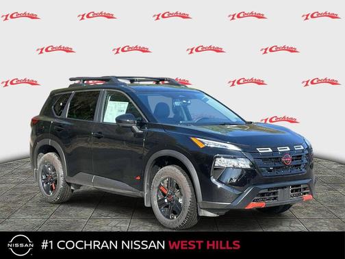Super Black 2026 Nissan Rogue Rock Creek