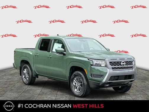 Tactical Green Metallic 2026 Nissan Frontier SV