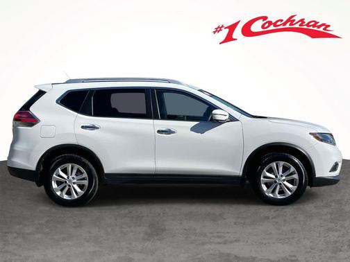 Glacier White 2016 Nissan Rogue SV