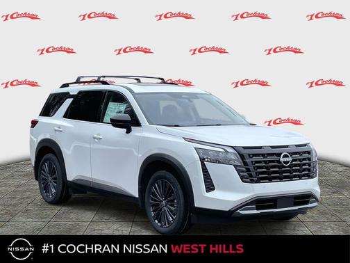 Everest White Pearl Tricoat 2026 Nissan Pathfinder SL