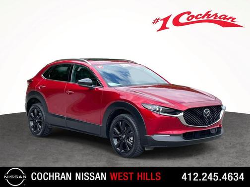 Soul Red Crystal Metallic 2021 Mazda CX-30 2.5 Turbo Premium Package