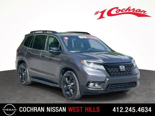 Modern Steel Metallic 2019 Honda Passport Elite