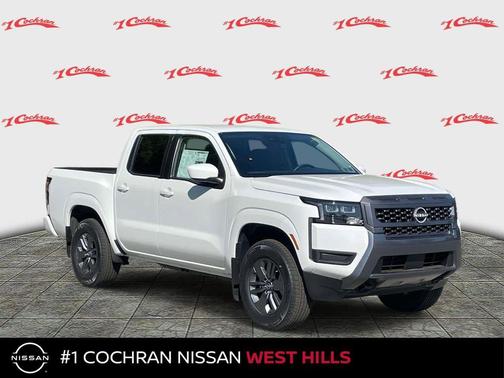 Glacier White 2026 Nissan Frontier SV