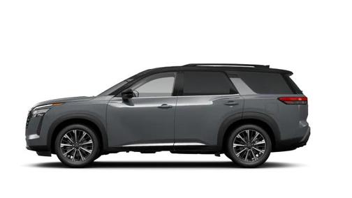 Boulder Gray Pearl/Super Black 2026 Nissan Pathfinder Platinum