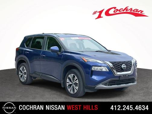 Caspian Blue Metallic 2023 Nissan Rogue SV