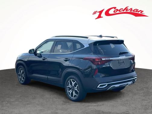 Cherry Black 2023 Kia Seltos EX