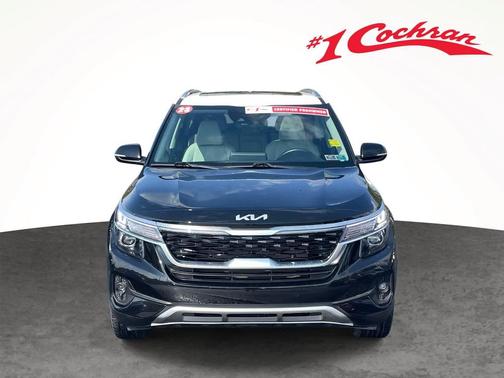 Cherry Black 2023 Kia Seltos EX