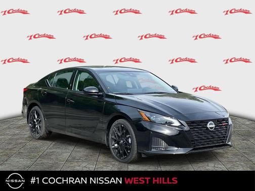 Super Black 2026 Nissan Altima SR AWD