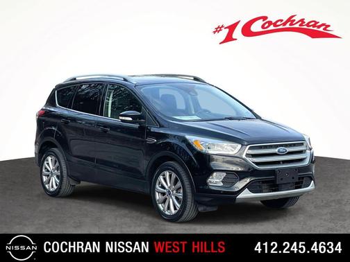 Shadow Black 2017 Ford Escape Titanium