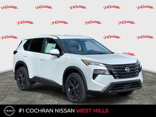 Everest White Pearl Tricoat 2026 Nissan Rogue SV