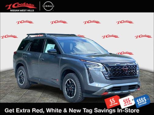 Gun Metallic 2026 Nissan Pathfinder Rock Creek