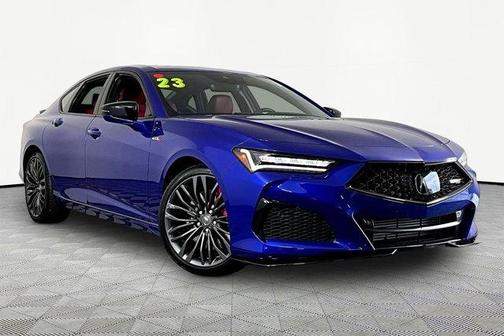 Long Beach Blue Pearl 2023 Acura TLX Type S