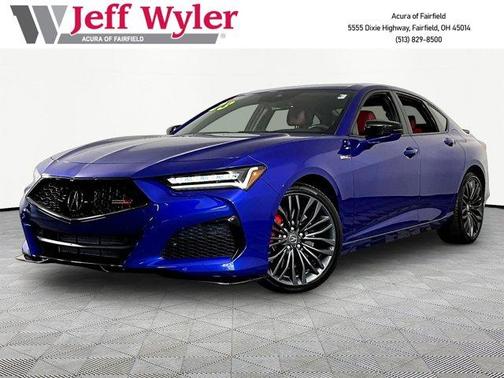 Long Beach Blue Pearl 2023 Acura TLX Type S