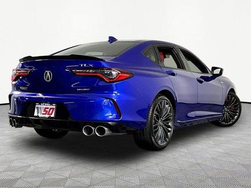 Long Beach Blue Pearl 2023 Acura TLX Type S